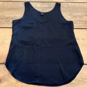 J.Crew Black Silk Tank 0
